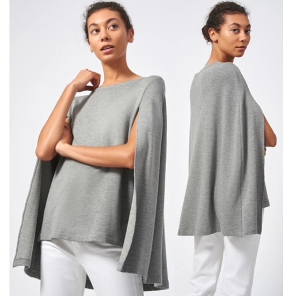 Kal Rieman Cape Sweatshirt Heather Grey S